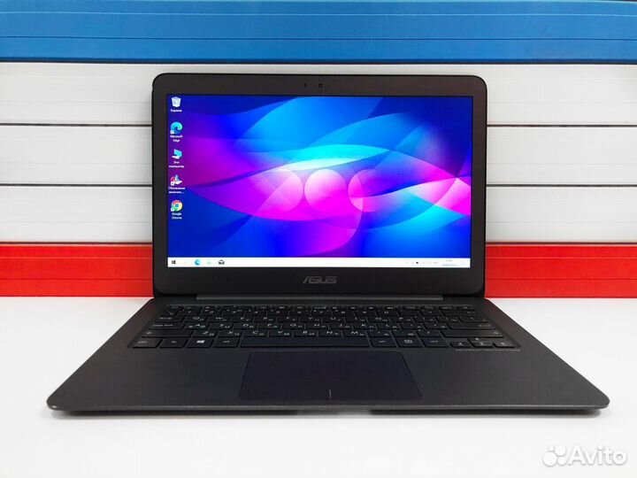 Компактные офисные ноутбуки Asus с матовым экраном