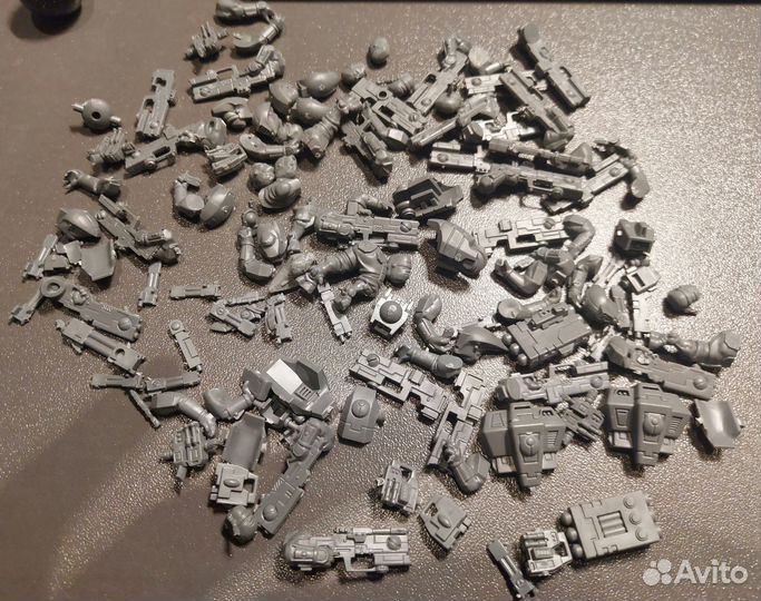 Warhammer Тау детали xv95, FW, PT, дронов