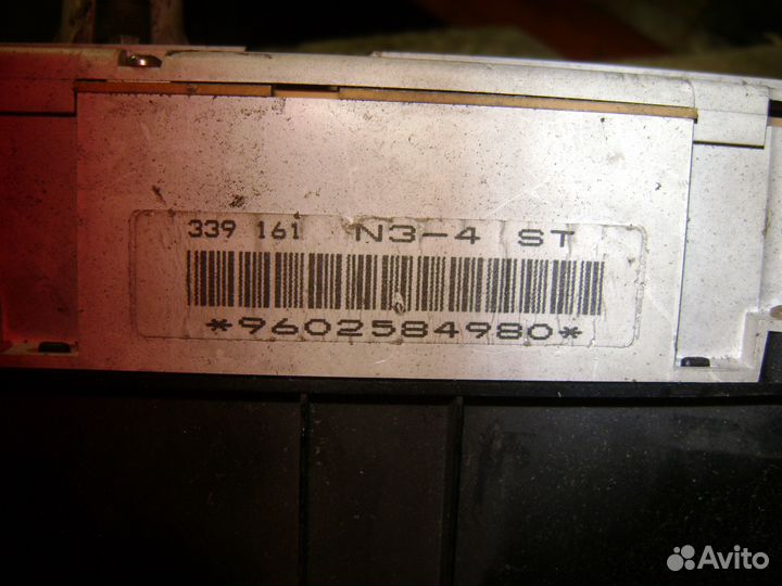 Комбинация приборов 339161N3-4ST Peugeot 605