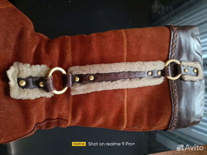 Сапоги зимние женские замшевые 39 Италия