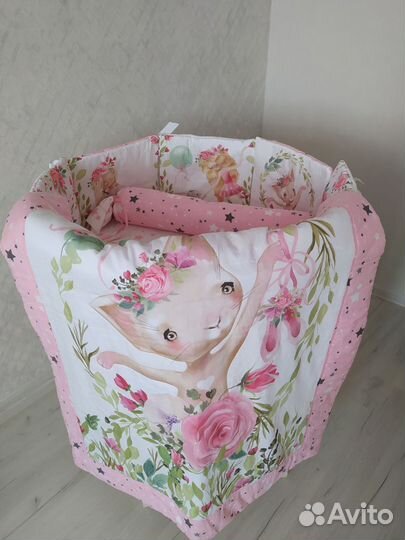 Бортики в детскую кроватку