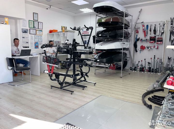 Рейлинги на крышу toyota hilux 2015+ черные