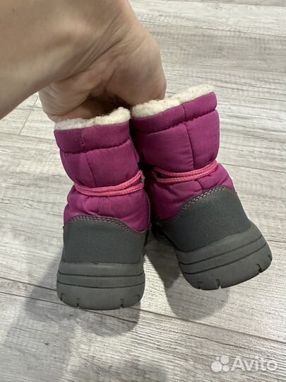 Сапоги для девочки зимние