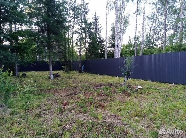 Забор ограждение