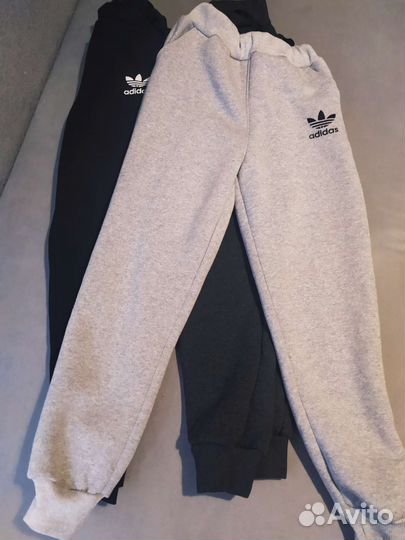 Штаны адидас-фила утеплённые