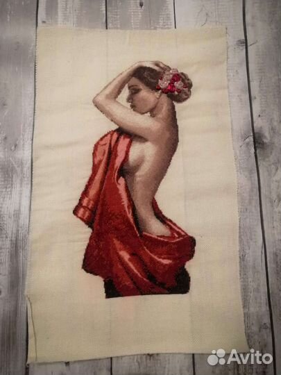 Картина вышитая крестиком