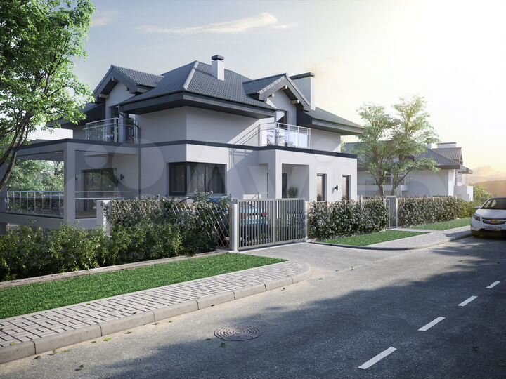 Коттедж 219 м² на участке 6,7 сот.