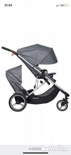 Phil&Teds коляска для двойни и погодок