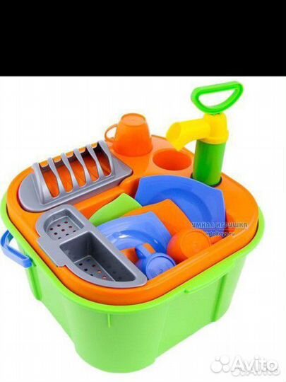 Игровой набор посудомойка, кухня