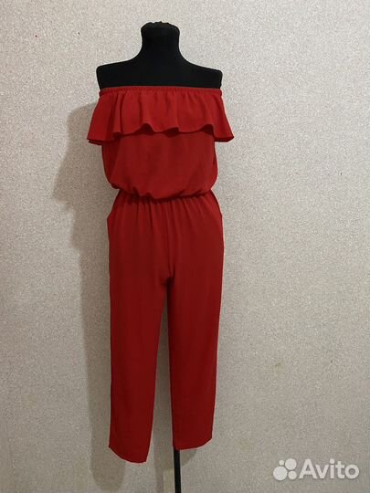 Комбинезон красный летний incity 42/44/46 р
