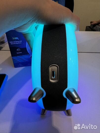 Блютуз колонка ночник будильник