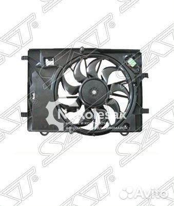 Диффузор радиатора в сборе chevrolet aveo 11/opel