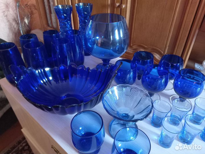 Кобальт Синее стекло