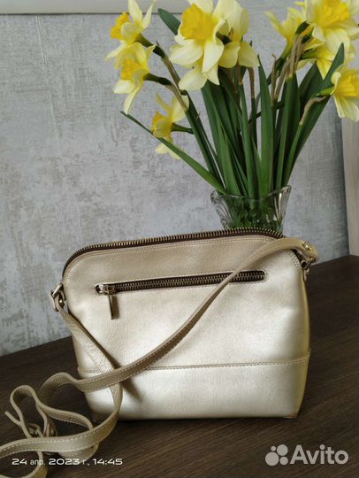Сумка женская натуральная кожа бу