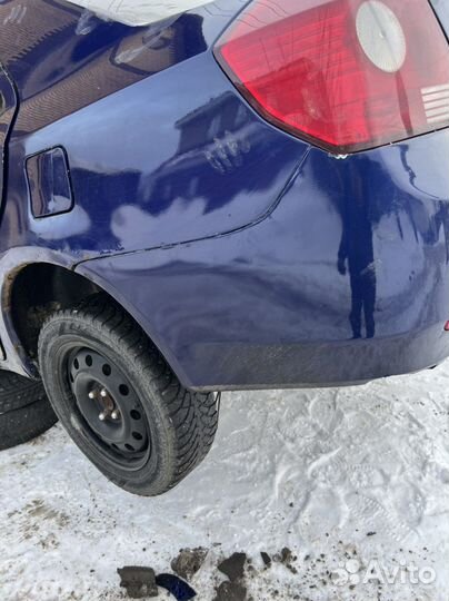 Задний бампер geely мк