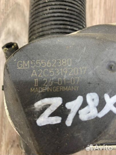 Дроссельная заслонка Opel Astra H Z18XER