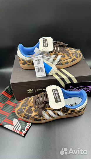 Adidas samba wales bonner leopard женские