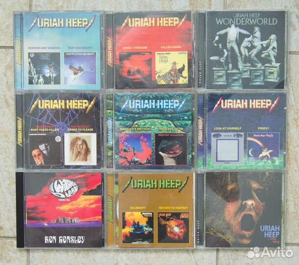Cd диски uriah heep