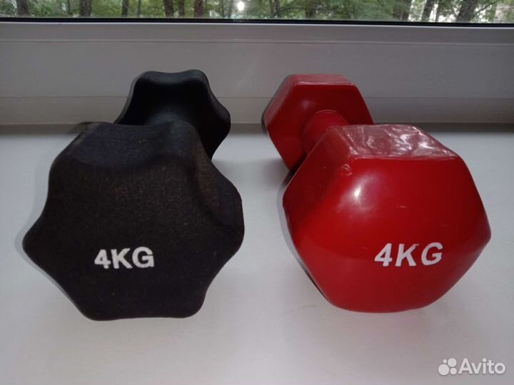 Гантели 4 кг