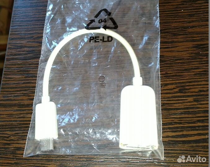 Кабель OTG usb-microusb