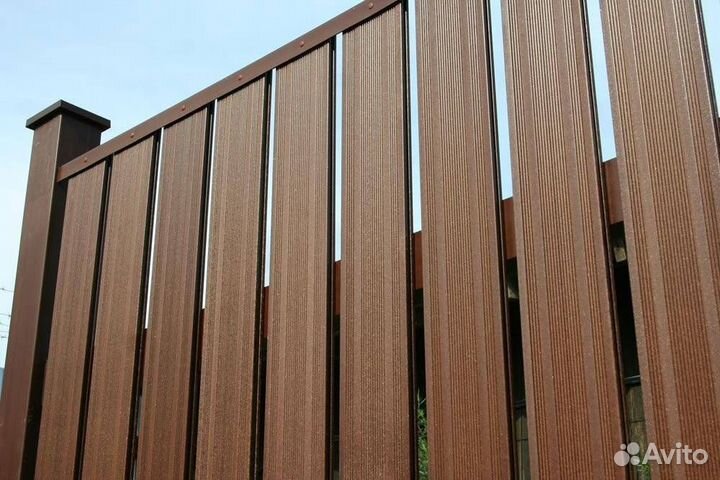 Заборная доска из дпк В ассортименте