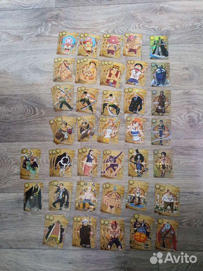 Карточки по аниме one piece