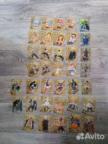 Карточки по аниме one piece