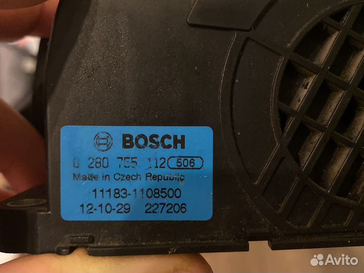 Педаль газа Ваз