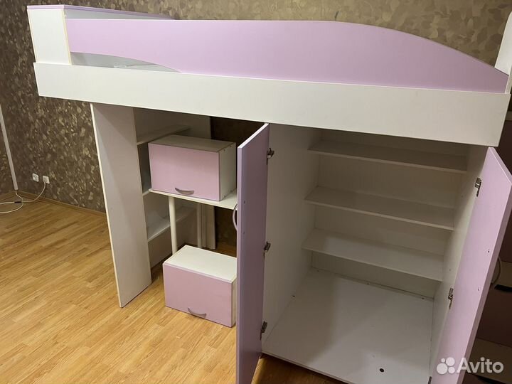 Детская кровать чердак