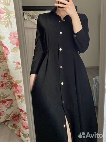 Платье черное
