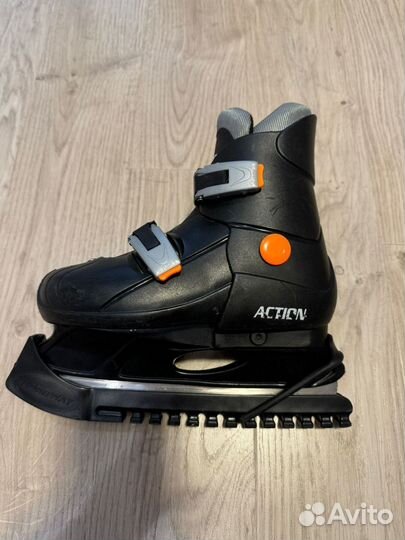 Коньки хоккейные раздвижные 33-36 Astion