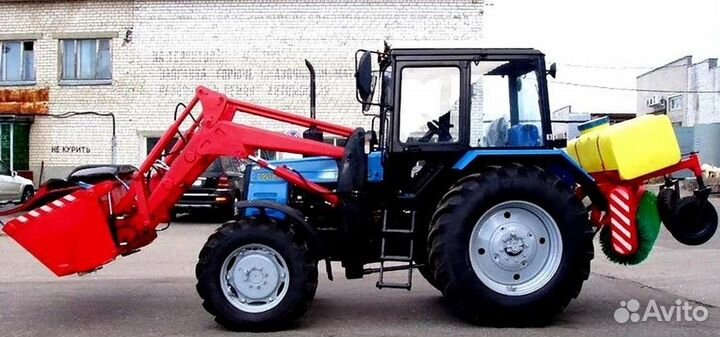 Тракторист на мтз 82
