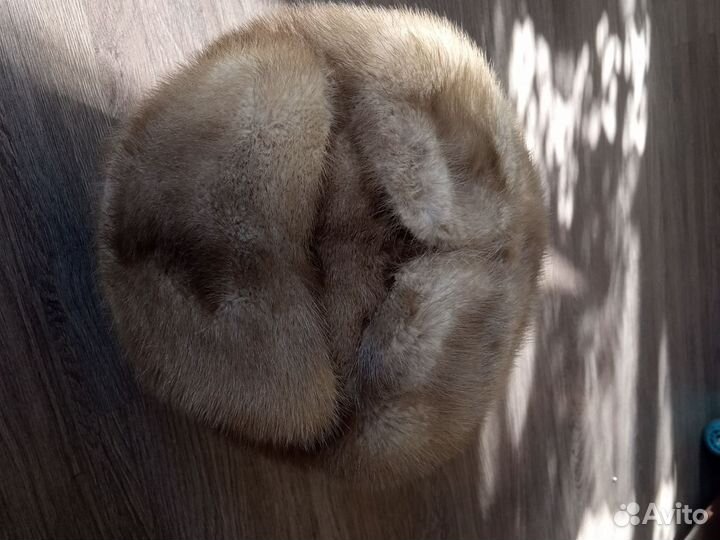 Шапка норковая женская