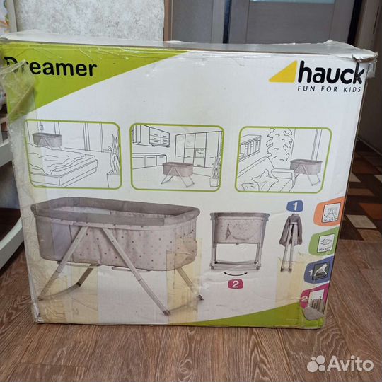 Манеж Hauck Dreamer Multi Dots sand