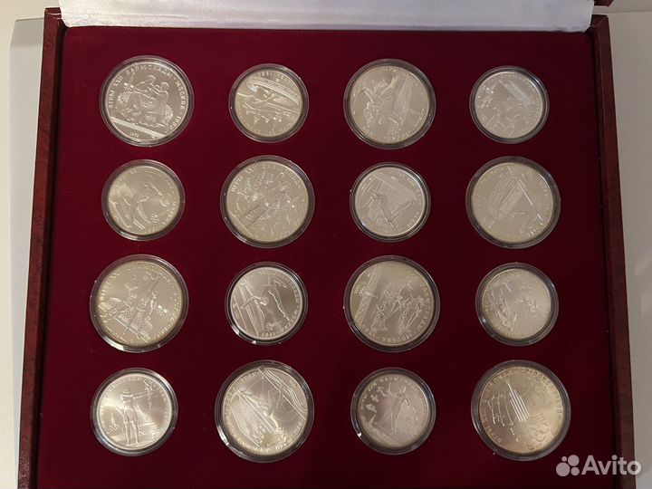 Олимпиада 80 серебро набор