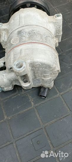 Компрессор кондиционера на skoda octavia a7