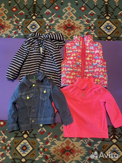 Вещи пакетом на девочку 92