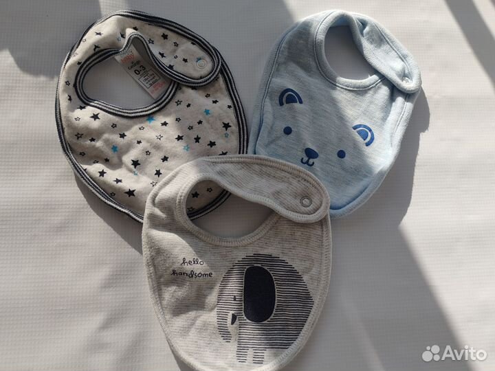 Слюнявчик 3 штуки