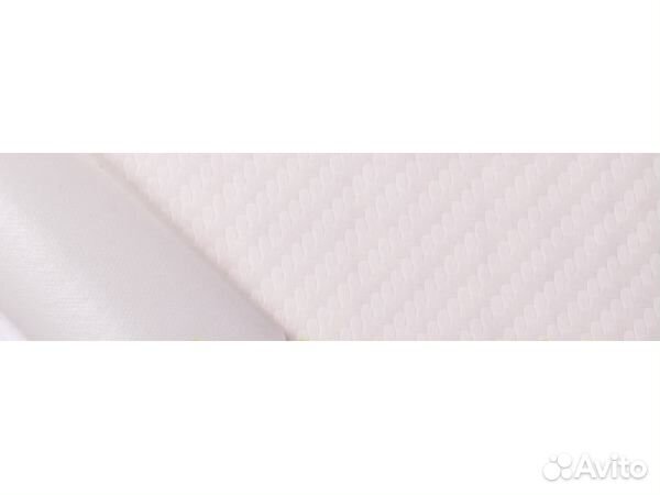 Пленка для тюнинга винил белый карбон 1 метр ши