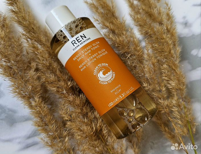 Кислотный тоник Ren Radiance Ready Steady Glow