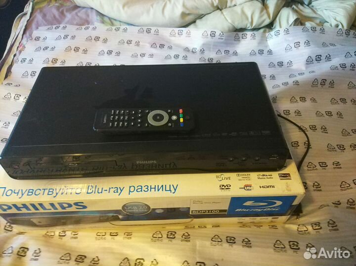 Blu ray плеер philips bdp3100
