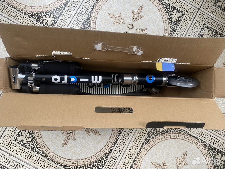 Новый самокат micro Sprite черный