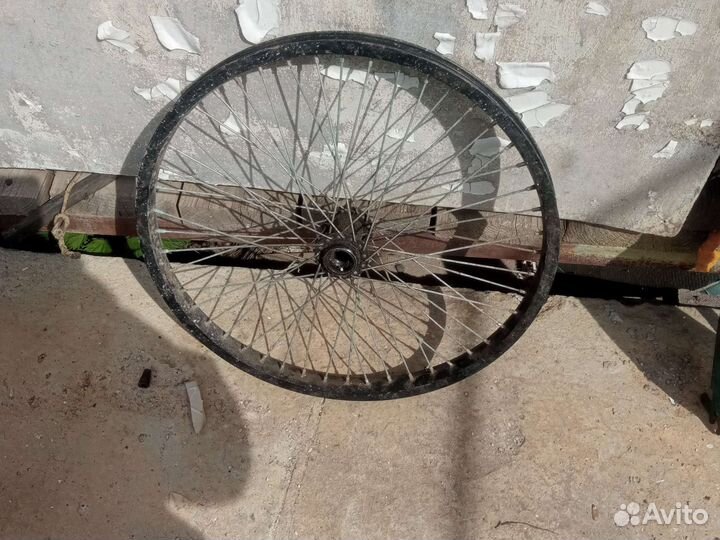 Bmx колесо переднее без оси