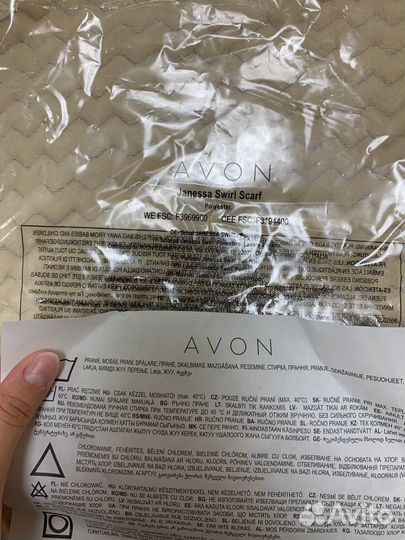 Новый шарф avon