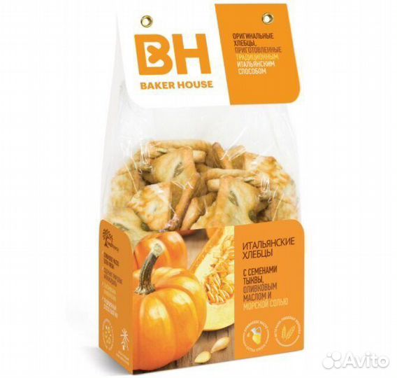 Хлебцы Baker House с Семенами Тыквы 250г