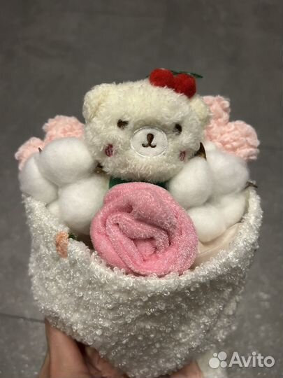 Текстильные цветы - подарок