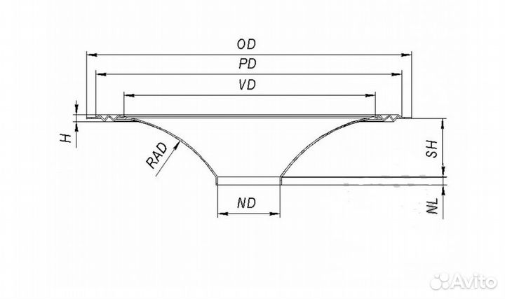 Диффузоры бумажные для Tesla ARM, JBL D130