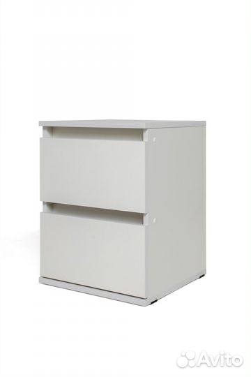 Тумба прикроватная dort 2 ящ. без ручек