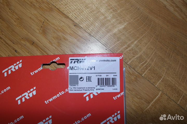 Тормозной шланг TRW для Yamaha Drag Star 650