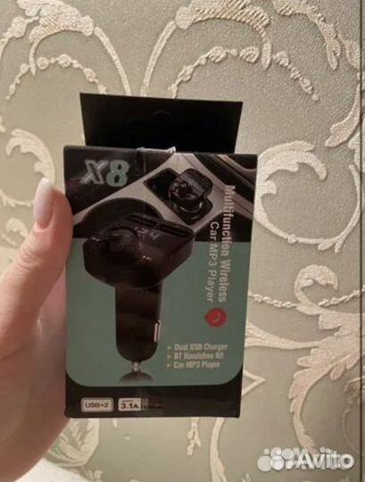 FM трансмиссер модулятор с Bluetooth